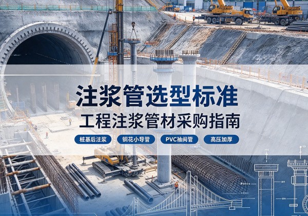 松阳注浆管选型标准